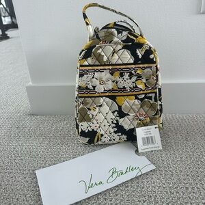 Vera Bradley Black and Yellow lunch box
